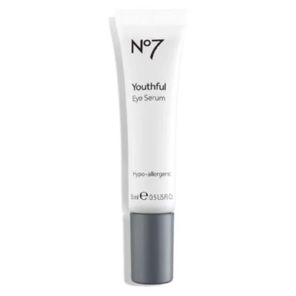 NIB No7 Youthful Eye Serum Discontinued 0.5oz Hypo-Allergenic Skincare